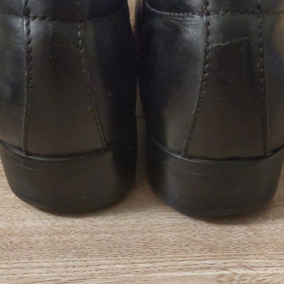 Men's black leather shoes - Picture 3 of 3